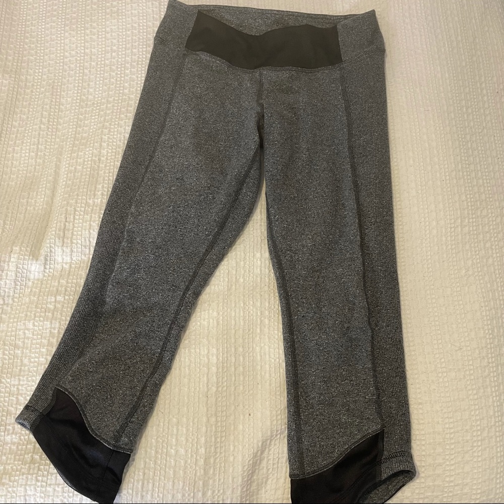 Cropped lululemon Motivate Crop leggings